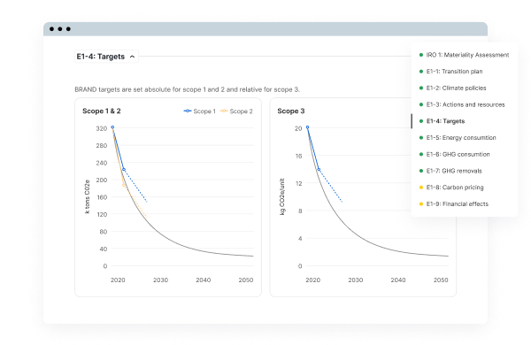 Mobile - Target setting