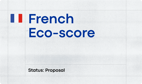 French eco-score updates